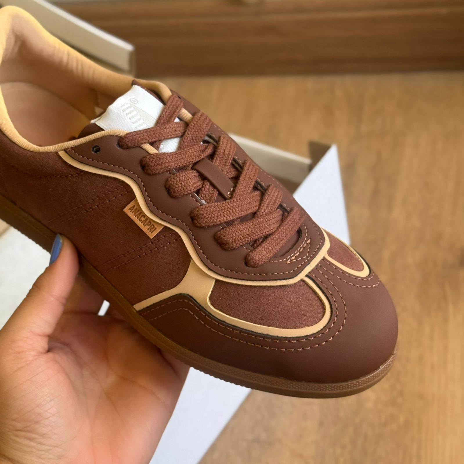 (COMPRE 1 LEVE 2) - Tênis Ana Capri Aveludado
