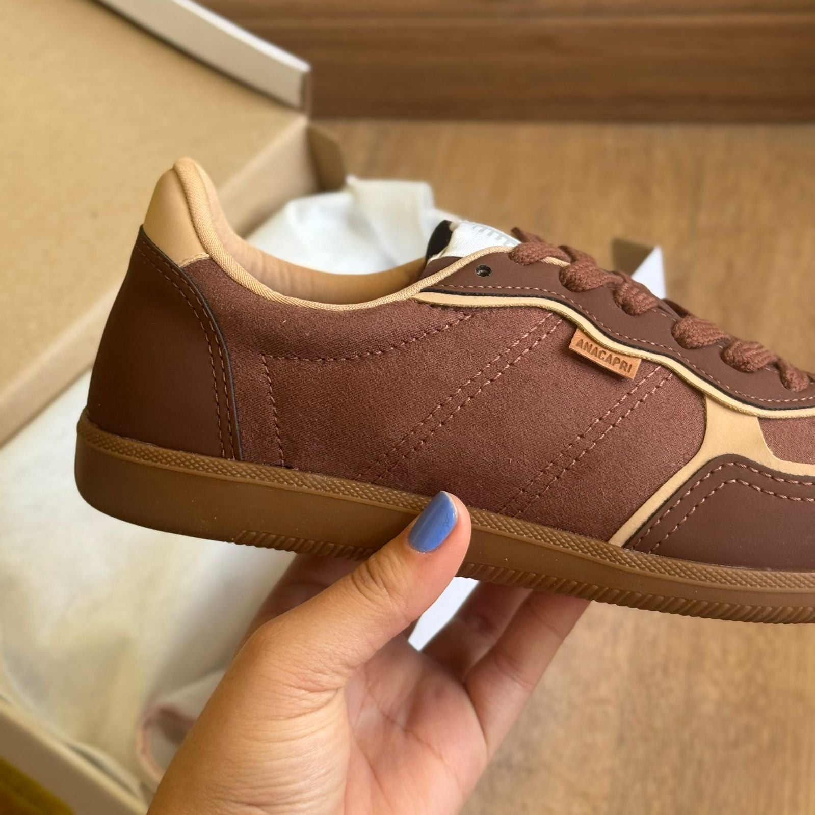 (COMPRE 1 LEVE 2) - Tênis Ana Capri Aveludado