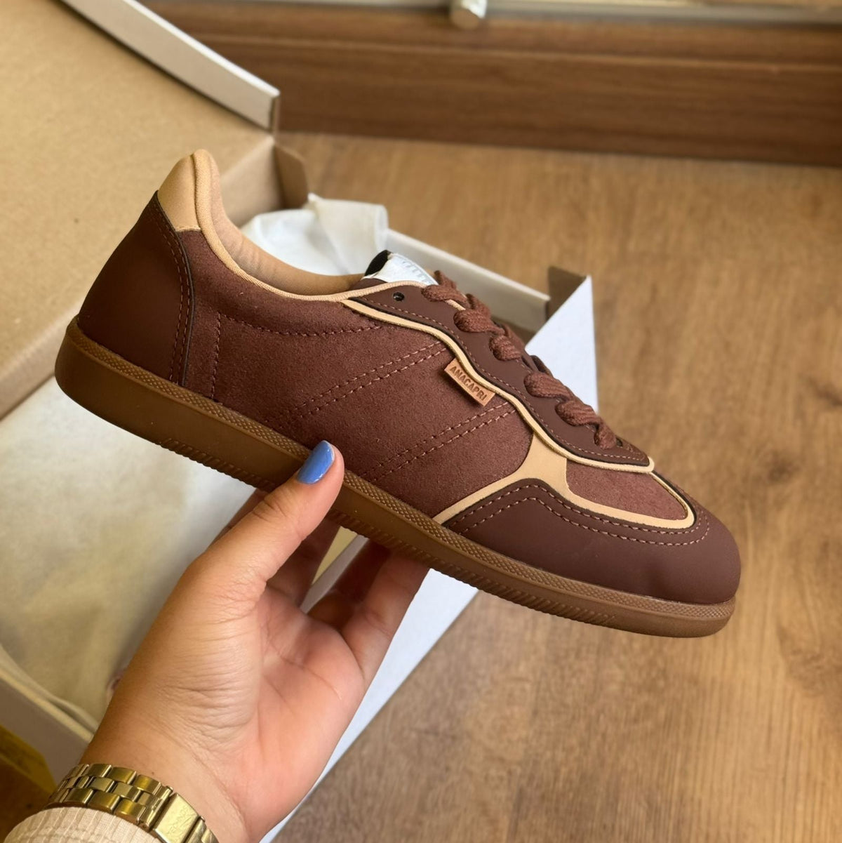 (COMPRE 1 LEVE 2) - Tênis Ana Capri Aveludado