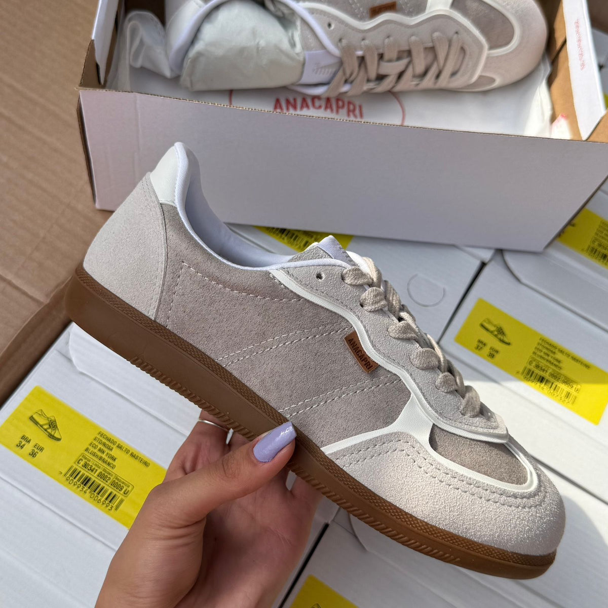 (COMPRE 1 LEVE 2) - Tênis Ana Capri Aveludado